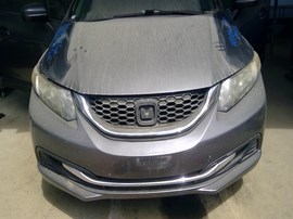 2014 HONDA CIVIC, GRAY, LX MODEL, 1.8L, AT,   A26314